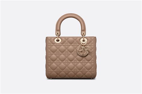 warm taupe lady dior